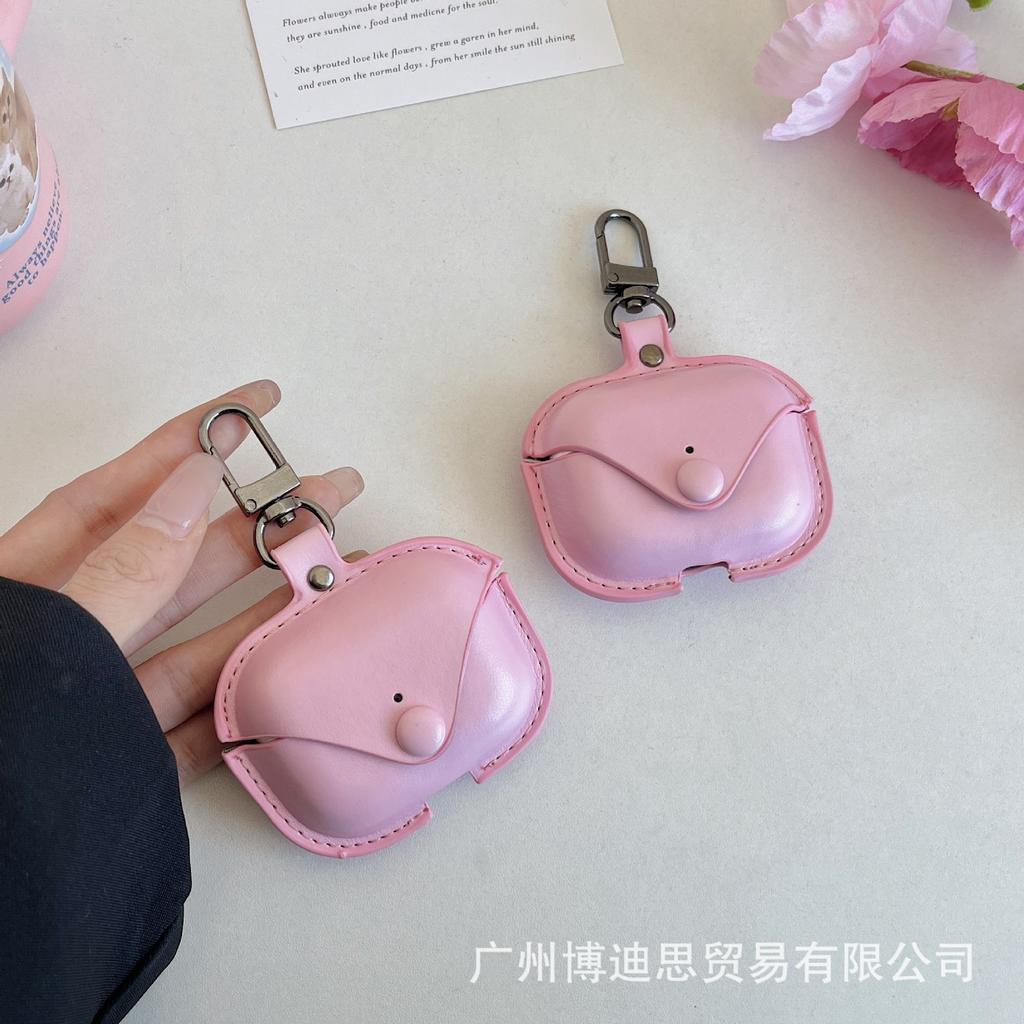 Simple Business Powder Cover for Apple AirPods Wireless Bluetooth Headset Cover 1/1/1/11th Generation Protective Cover
