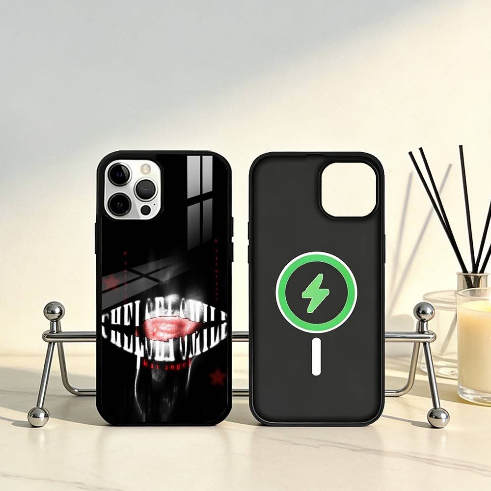 Singer K-Kai Angel Damage Phone Case For iPhone17,16,15,14,13,12,11 Plus,Pro Max Magnetic For Magsafe Wireless Charging