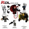 Figurine Noi KDL DJ Upgrade Omul Toaletă Skibidi Deteriorat de Război Jucării Blocuri Anime TvMan Titan Cărămizi Model Jucărie Cadou de Ziua Copilului
