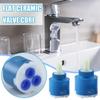 35mm 40mm Ceramic Disc Cartridge - Mixer Faucet Thermostatic Valve PP Plastic Replacement Cartridges Water Control