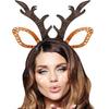Christmas Headband Deer Antlers Headband Christmas Cosplay Headwear Cute Dress Up Hairband for Cosplay Costumes and Accessories
