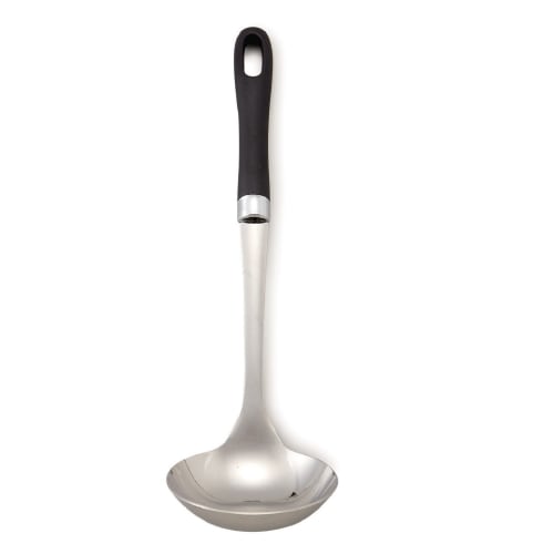 Suncraft Ladle, Medium, Made in Japan, Aisai Senka, Mirror Finish, Silver, AL-02