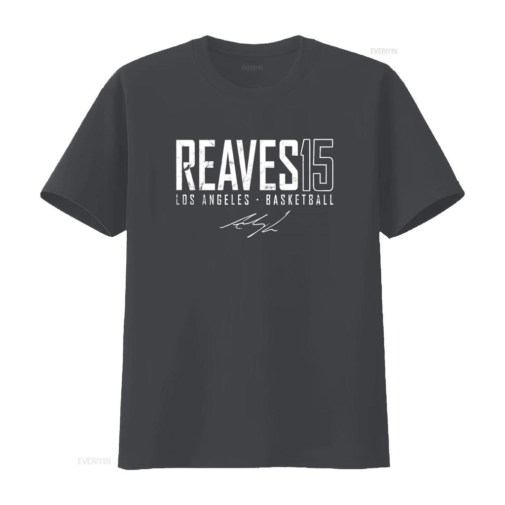 Austin Reaves 15 T Shirt Los Angeles Basketball Stylish Sports Fashion Wear Vintage Washed Versatile Casual Fashion Unisex