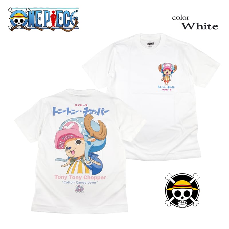 EVERSOUL ONE PIECE Short Straw Hat Character Anime Movie Size M T-Shirt, Sleeve, Chopper, Pirates, Luffy, Sanji, Zoro, Nami, Merchandise, Tee, Men's,