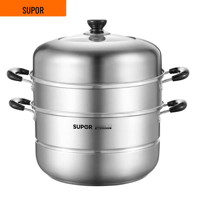 

SUPOR 304 Stainless Steel Multi-Purpose Steamer SZ30C1