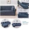 Texture Pattern Sofa Covers For Living Room All-Inclusive Elastic Chair Couch Corner Sectional Sofa Cover Furniture Slipcover