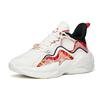 New My King Mansleep X Anta MIX4 Cushioning Anti Slip And Wear Resistant Low Top Chunky Sneakers Women's White Red 122218812-7