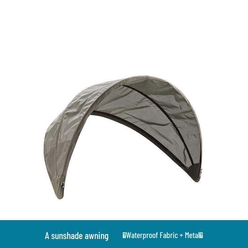Round Rattan Outdoor Sofa Bed for Patio, Terrace, or Poolside Lounge