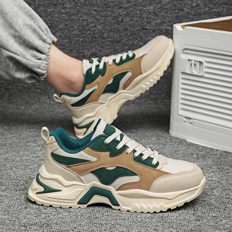 Autumn new size dad shoes breathable sports casual shoes retro