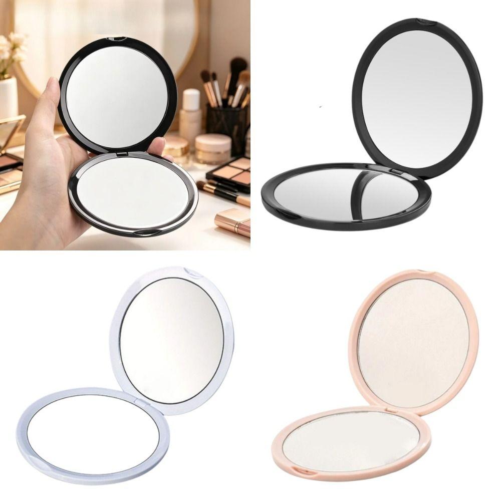 10-50x Magnification Folding Magnifying Makeup Mirror Double Sided Compact Pocket Mirror Women