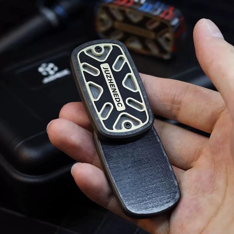 Carbon Fiber Fidget Slider Stress Relief Toy  Unlimited Slider EDC Fidget Toys ADHD Anxiety Stress Toys Adult Gift