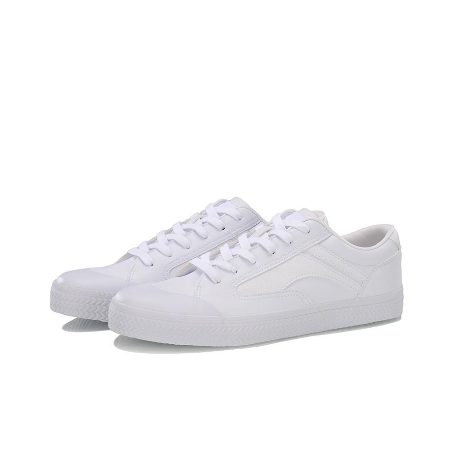 Li Ning We I Wear Resistant Lightweight Low Top Skate Shoes Men Sneakers White AGCP163-2