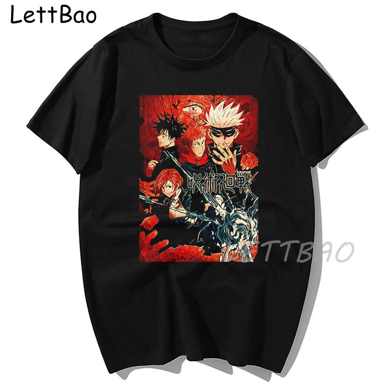 Jujutsu Kaisen T Shirt Women Cartoon Japanese Tee Shirt Summer Anime Tshirt Funny Sukuna Short Sleeve