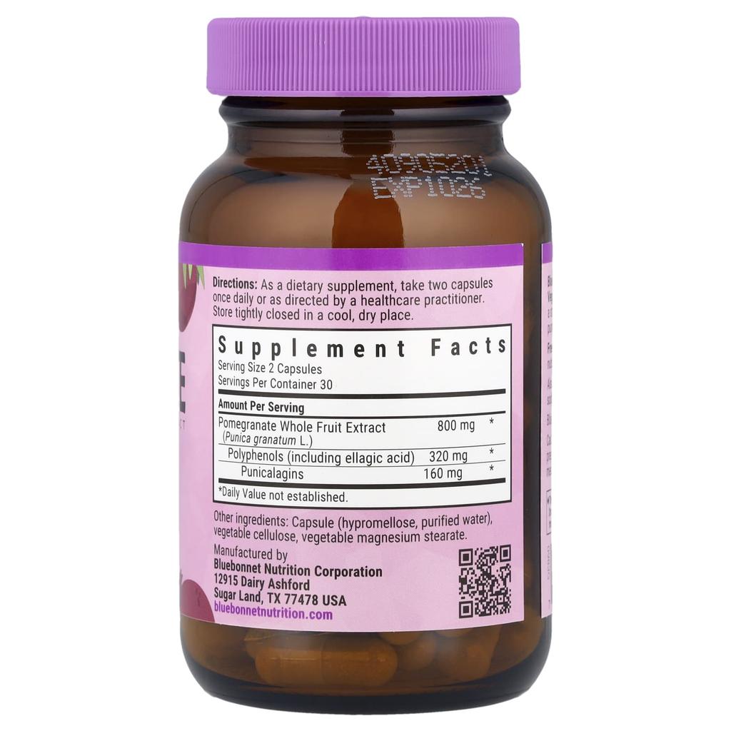 Super Fruit, Pomegranate Whole Fruit Extract, 60 Veggie Capsules