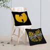 Wu T-Tang Clan Logotyp Kudde Anime Kudde Soffa Säng Huvudkudde Överdrag Kuddfodral 45x45 Cm Mode