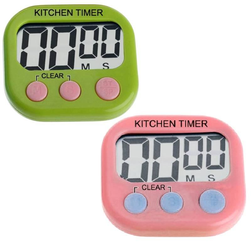 Versatile Small Electronic Timer With Clear Display For Home And Beauty Reminders