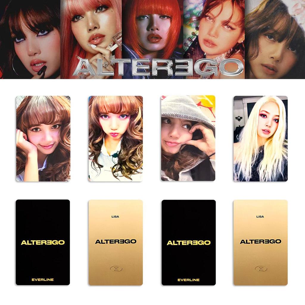 LISA "ALTER EGO" Album Photocard Set: SUNNI, VIXI, ROXI K4 AM Special Edition.