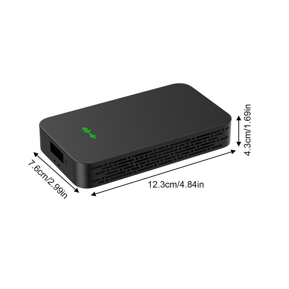 Беспроводной адаптер для автомобиля Автомобильный беспроводной донгл-адаптер для телефона Беспроводной автомобильный адаптер Plug and Play Преобразует проводной в беспроводной