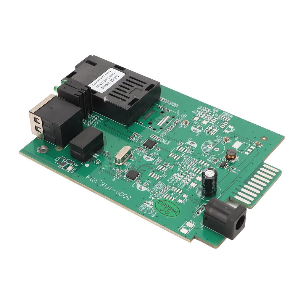 SC Fiber Ethernet Transceiver 100 Mbps Tx1550nm Rx1310nm Single Fiber Singlemode RJ 45 Port Fiber To Ethernet Converter