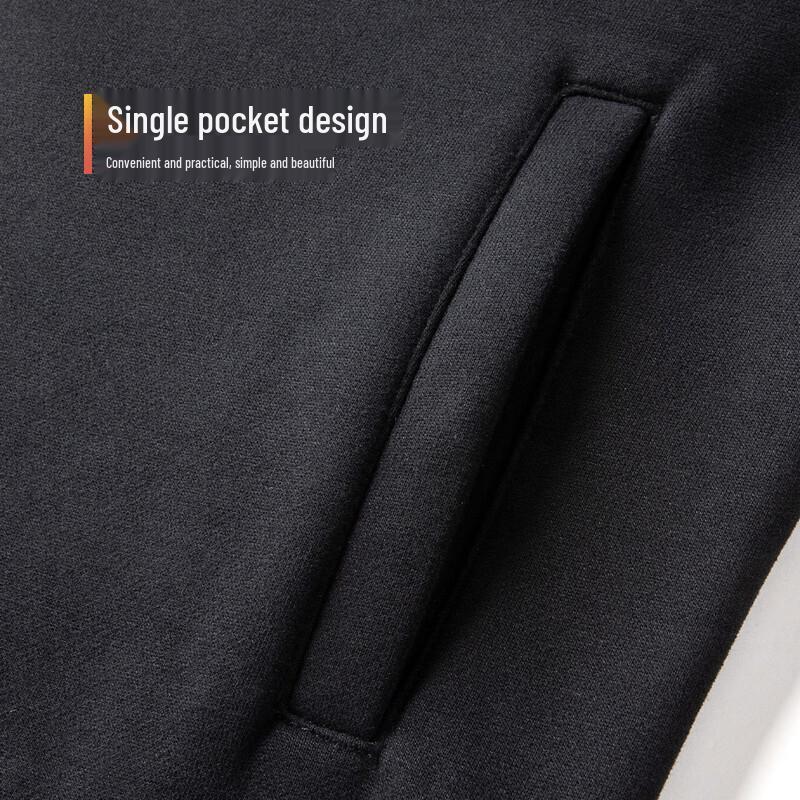 MONTAGUT Men's Warm Fleece Zip-Up Sweatshirt