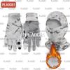 PLAOC81 Snow Camouflage Winter Balaclava & Gloves Set
