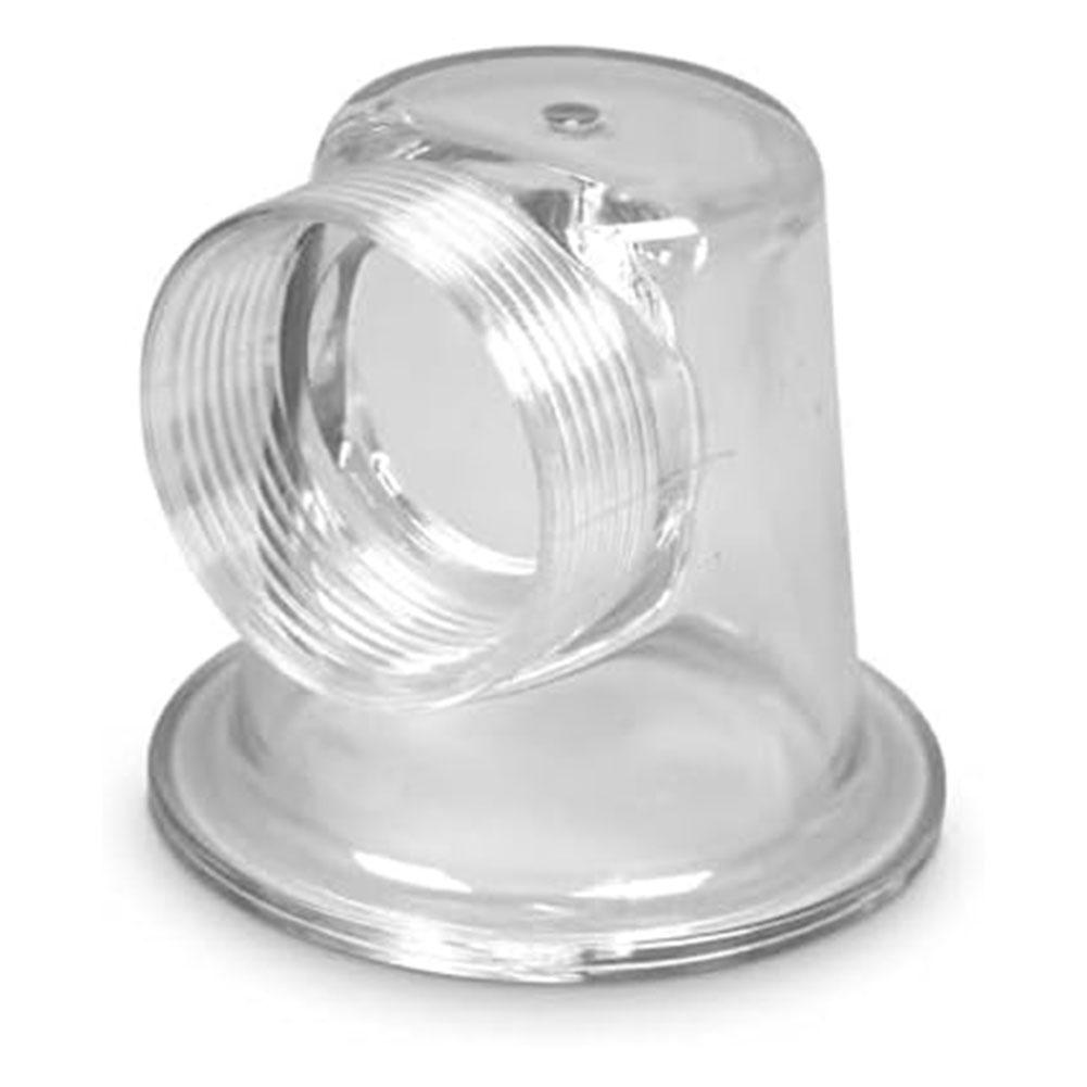 Transparenter Vorfilterdeckel für SPS50 Pool-Umwälzpumpe Mit O-Ring-Dichtungen & Schraubverbindungen Für Optimale Poolpflege