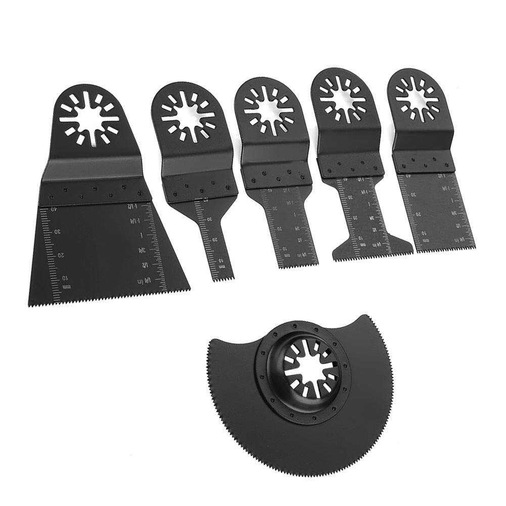 6pcs Standard Oscillating Multitools Saw Blades Power Tools Cutter