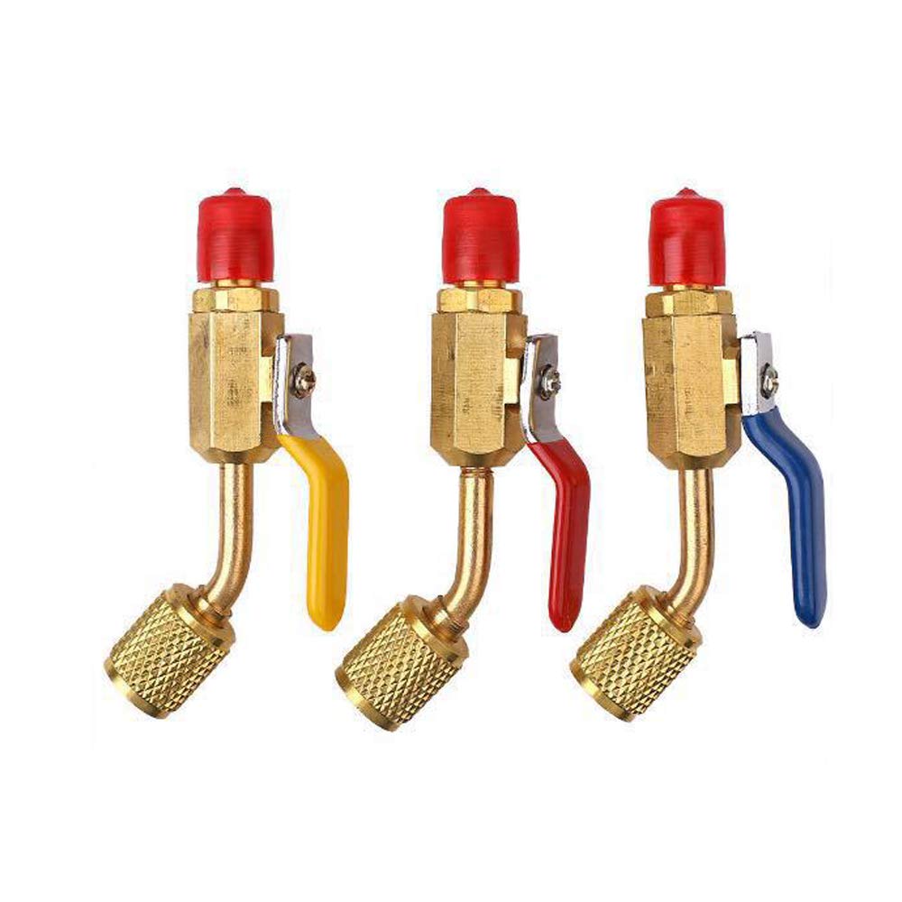 

Набор адаптеров для заправочного шланга с шаровым краном R12 R134a