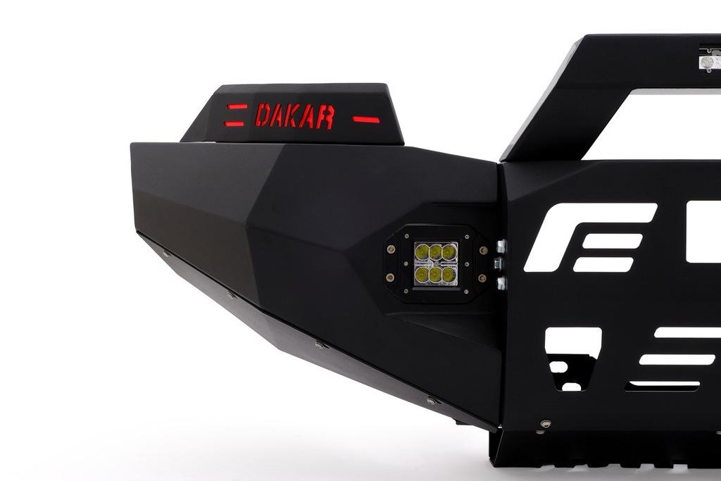 Front Bumper with Crankcase Protection Dakar (2015-2025) for Ford Ranger