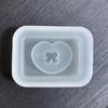 DIY Angel Bear Bowknot Ornament Quicksand Silicone Epoxy Mold DIY Keychain Pendant Jewelry Craft Mould for Birthday Gift