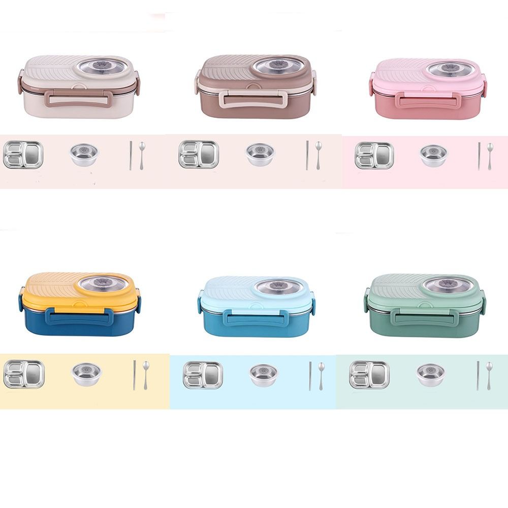 Sealed Thermal Lunch Box Leak-proof Food Container Multipurpose Fresh-keeping Box  Camping