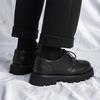 3185 men's shoes spring new leather versatile trend men's casual leather shoes commuter business groom wedding shoes