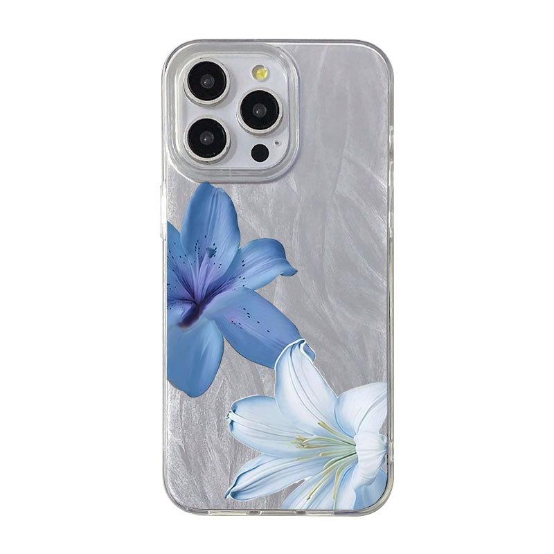 Premium Feather Flower for iPhone11/12/13/14/15/16promax Apple 17Pro Phone Case