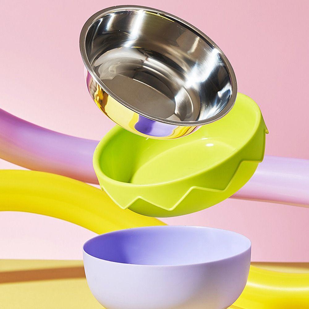 Anti Slip Cat Food Water Bowl Detachable Pet High Footed Bowl Dog Feeding Station  Pet Supplies