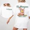 2026 Augusta Masters Golf Shirt T-shirt Daily Outdoor Retro Men's and Women's T-shirt Fan Commemorative Printed Loose Y2K Shirt