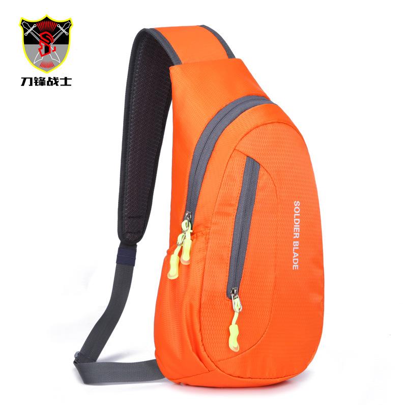 Dual-purpose Chest Bag Outdoor Bike Shoulder Crossbody Bag for Men Outdoor Sports Leisure Bag