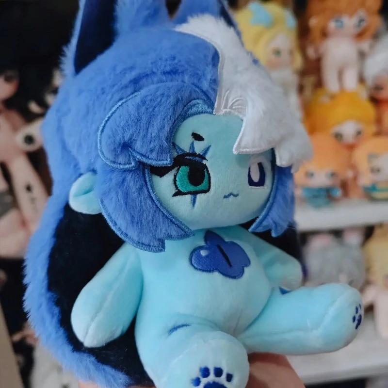 20 Cm Anime Game Shadow Milk Cookie Kawaii Cosplay Dress Up Cotton Doll Body Cartoon Peripherals Soft Plushies Toy Figures Gift