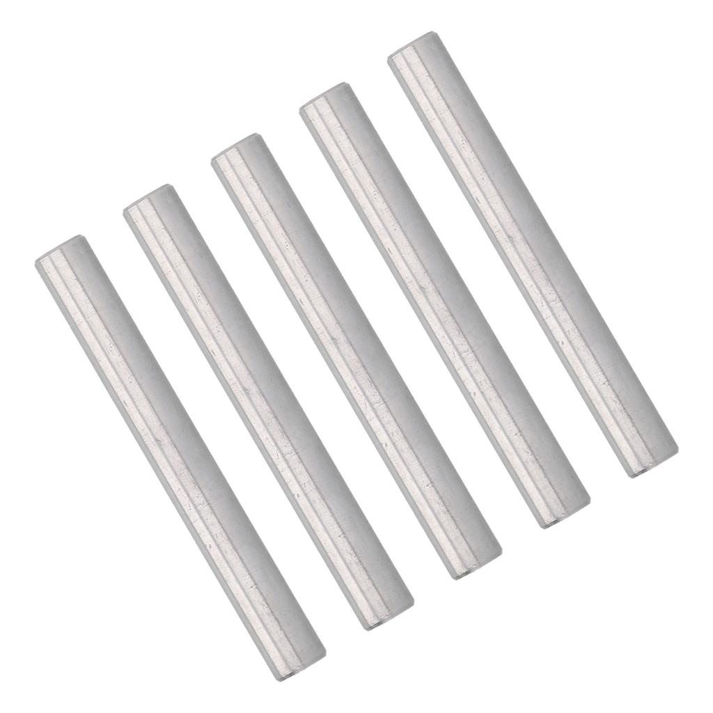 5 Stück Edelstahl Rundstäbe Hochpräziser Durchmesser Verschleiß Korrosionsbeständigkeit Hohe Festigkeit Runde Welle für