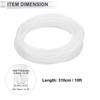 RATCHROLL 1pc Silicone Vacuum Tube Hose for High Temperature 10FT 3/16" 5mm ID 2.5mm