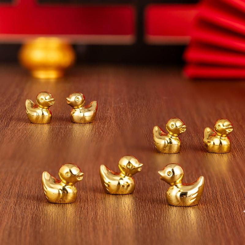 Mini Resin Duck,Miniature Ducks Figures to Hide Landscape Decoration Dollhouses Decors,Garden Aquarium Potted Ornament