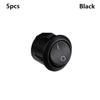 5pcs Fashion Plastic Boat Rocker Car Boat Push Button Toggle Switch 2PIN ON/OFF