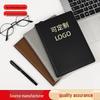 Custom Logo A5/B5 Business Notebook with Thick Hard Cover for Meetings and Note-Taking