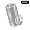 Stainless Steel M10 Round Flat Washers 1.5mm Thick for Door Hinges and Home Repairs Construction Mechanical Applications