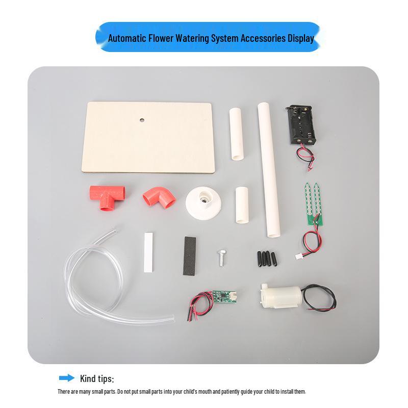 DIY Automatic Watering System for Student Science Experiments - Educational Model and Teaching Aid