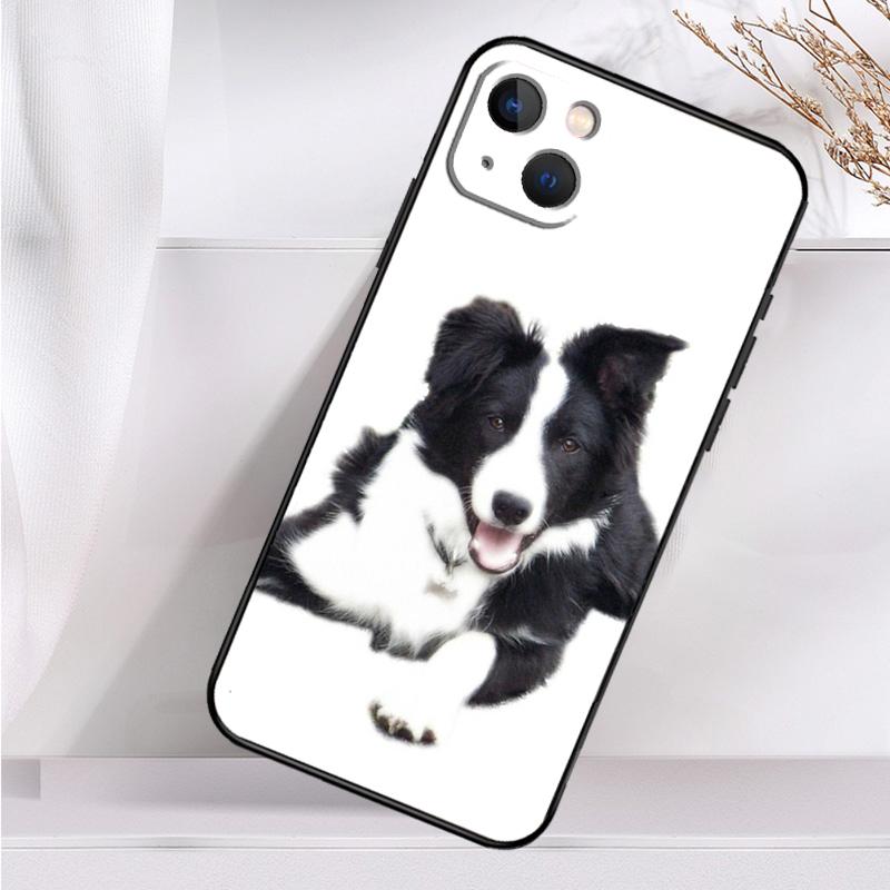 Border Collie Hond Telefoonhoesje Voor iPhone 16 15 14 13 12 11 Pro Max Mini X XR XS Max 7 8 Plus Achterkant