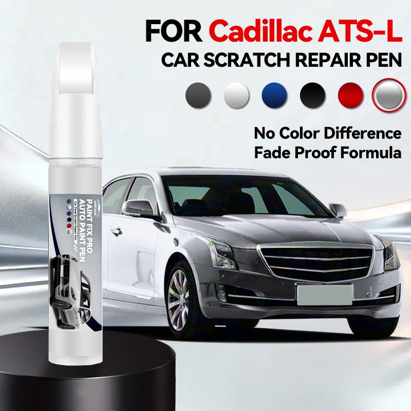 

For Cadillac ATS-L Car Paint Repair Pen Touch Up Scratch Remover DIY Auto Accessories White 50 Gray Red Purple Gold Black срібний