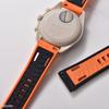 JUELONG Hochdichtes Silikon-Uhrenarmband 20mm 22mm Zweifarbiges Silikon-Uhrenband Schnellverschluss Sport Silikon-Gummi-Uhrenarmband