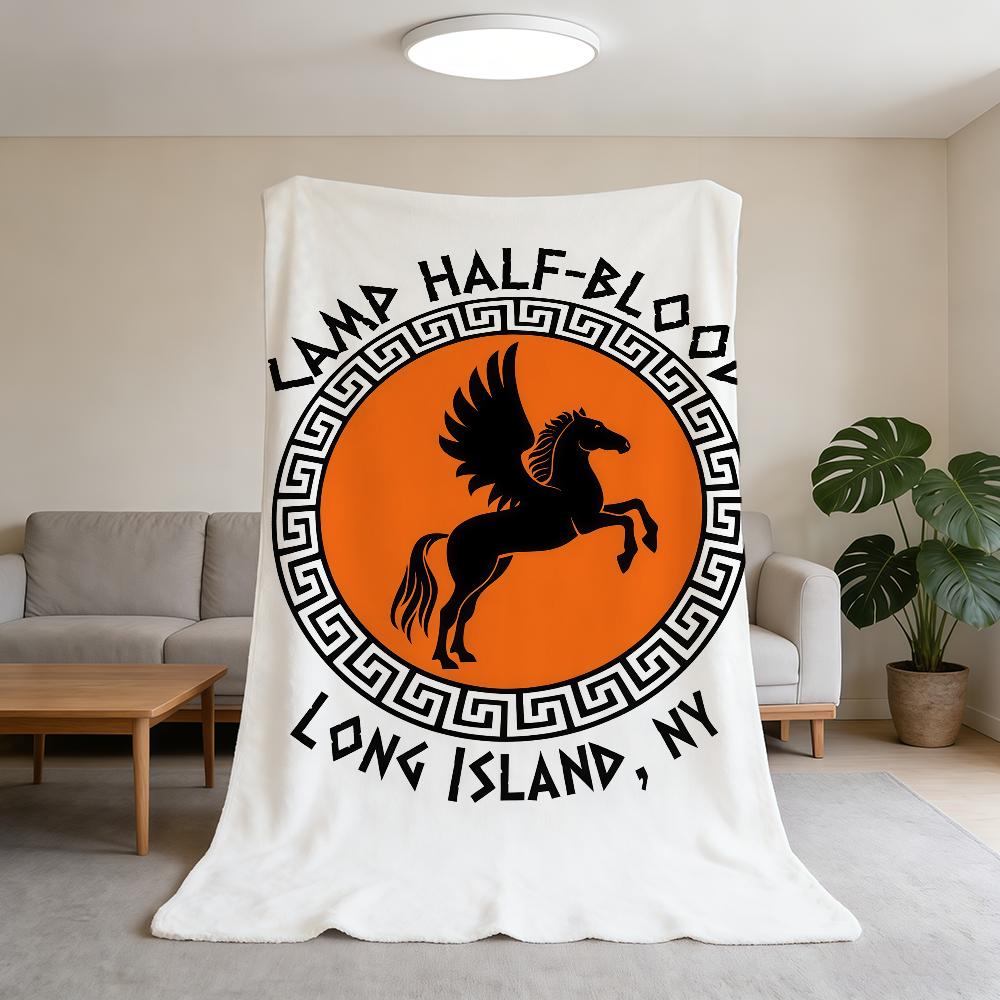 

Blanket J-Jackson Camp Super Warm Comfortable Plush Throw Blanket Half-Blood P-Percy Child Home Sofa Bedroom Gift 75x90cm