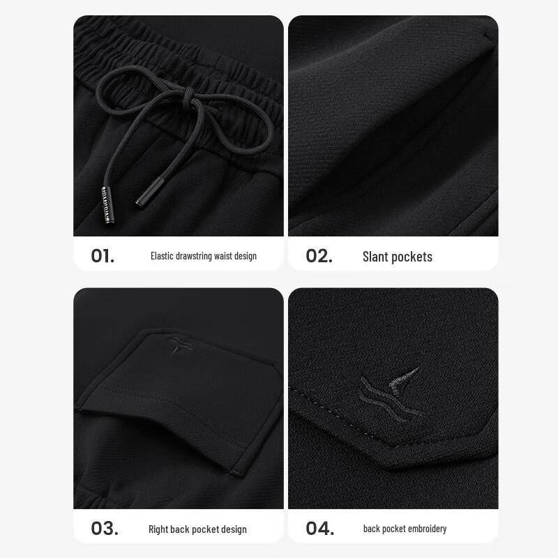 Navigare Women's Elastic Waist Sporty Casual Pants