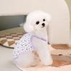 Spring & Summer Floral Dog Vest - Lightweight Pet Clothing for Bichons & Teddies